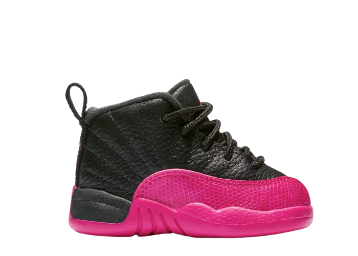 Air Jordan 12 Retro Black Deadly Pink (TD)