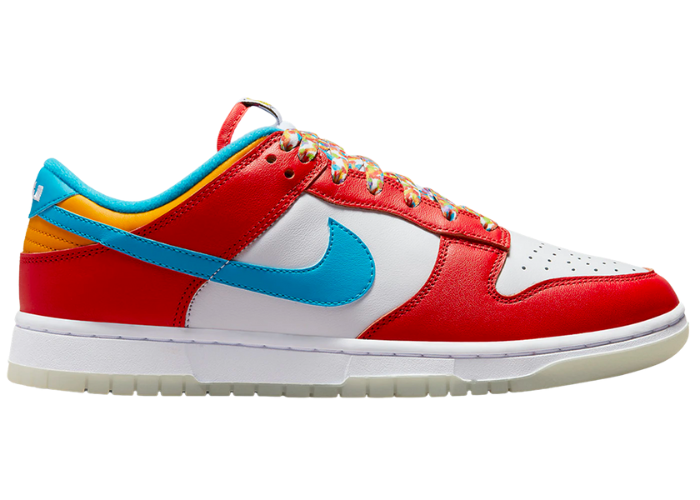 Nike Dunk Low QS LeBron James Fruity Pebbles - DH8009-600 Raffles and ...
