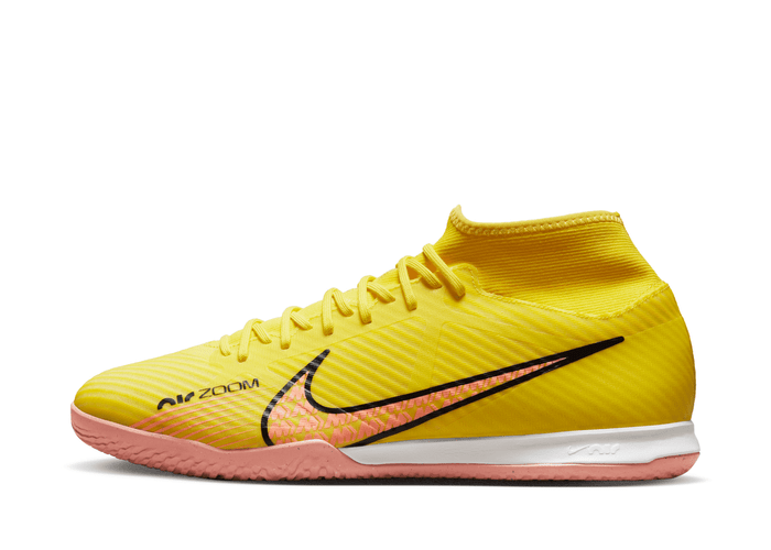Nike Zoom Mercurial Superfly 9 Academy IC Indoor/Court Soccer Shoes in Yellow