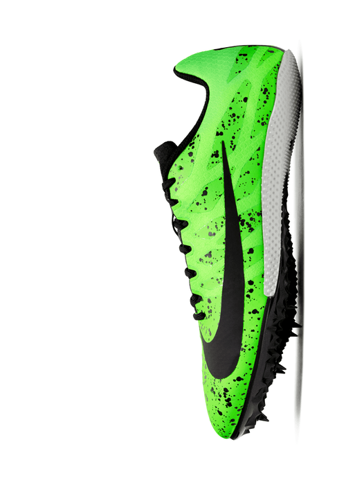 Nike Zoom Rival S 9 Track & Field Sprinting Spikes in Green