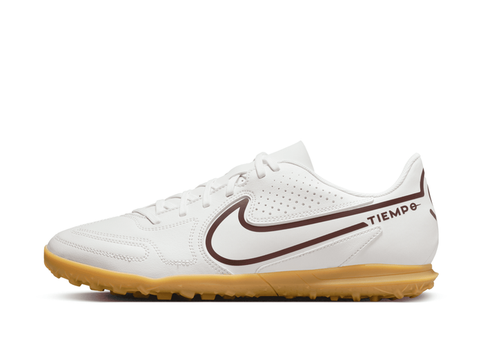 Nike Tiempo Legend 9 Club TF Turf Soccer Shoes in White Raffles Release Date | Sole Retriever