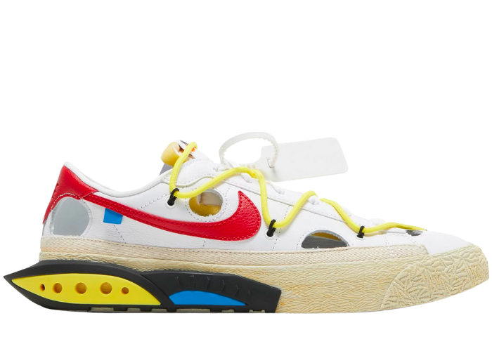 Nike Blazer Low 77 Off-White University Red Raffles and Release | Sole Retriever