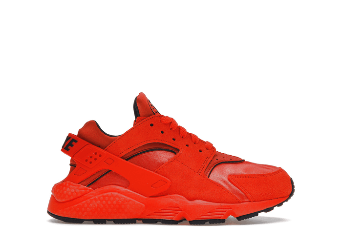 nike huarache orange black