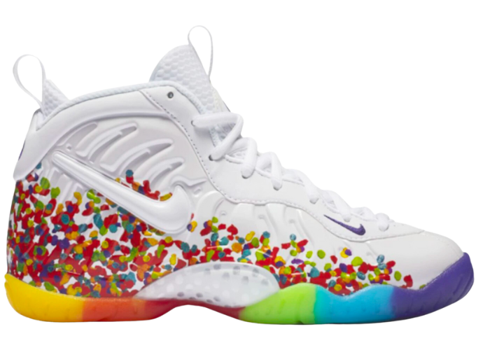 Nike Air Foamposite One White Fruity Pebbles (2017) (GS)