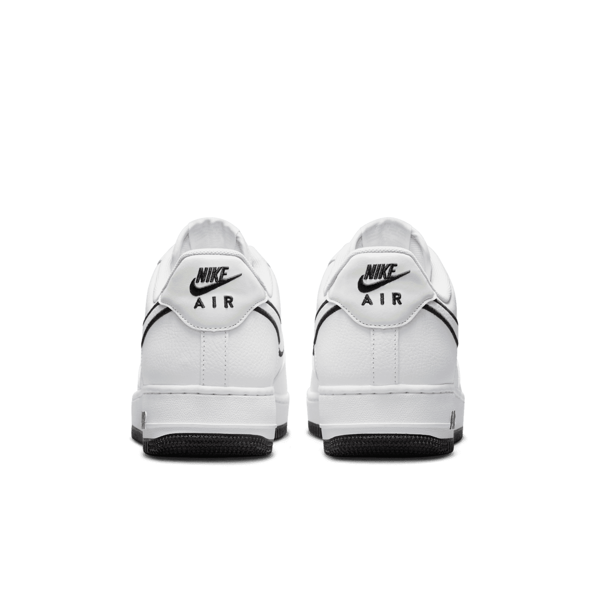 BUY Nike Air Force 1 Low White Black Embroidered Swooshes