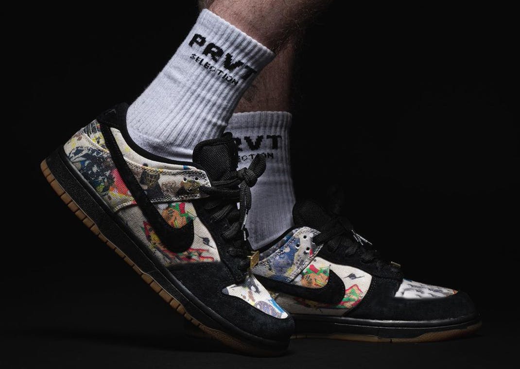 SB Dunk Low 'Supreme' Release Date. Nike SNKRS