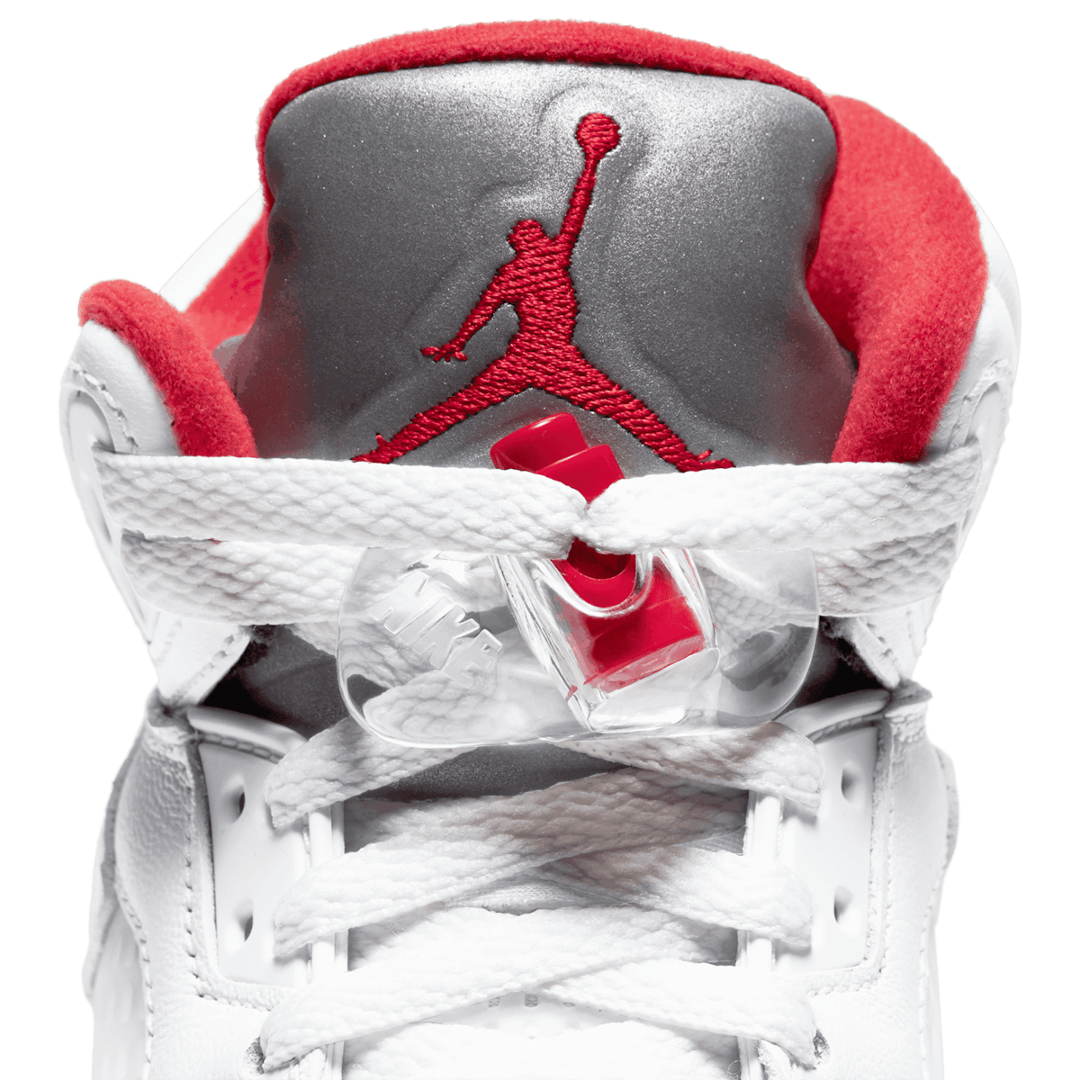 Jordan 5 Retro Fire Red Silver Tongue (2020) for Men