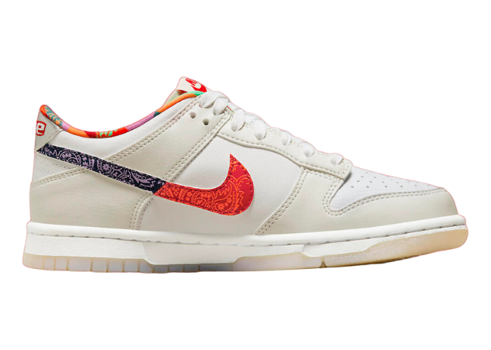 Nike Dunk Low Multi Paisley (GS) - FN8913-141 Raffles and Release Date