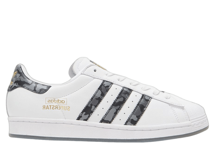 adidas Superstar Camo White Grey and Release Retriever