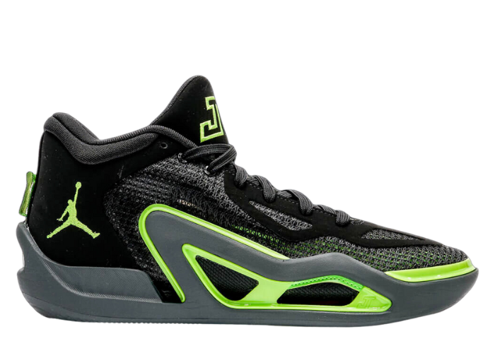 Jayson Tatum Green Boston Celtics Jordan Brand Player-Worn Shoes