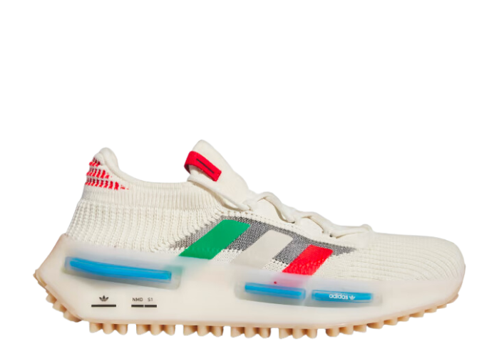 adidas NMD S1 White Red Green