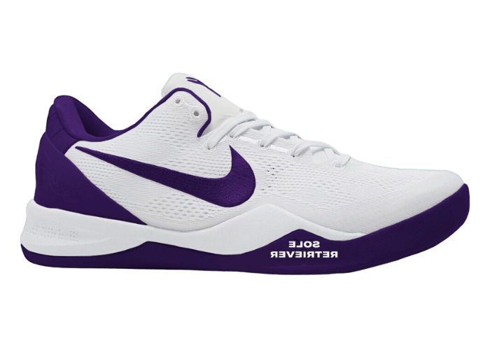 Nike Kobe 8 Protro White Court Purple
