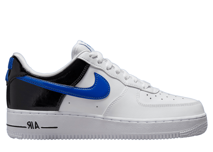 Nike Air Force 1 Low Patent White Black Blue (W)