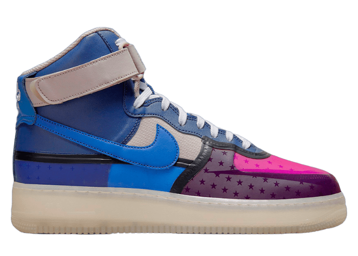 Nike Air Force 1 High '07 Premium Thunder Blue Pink Prime