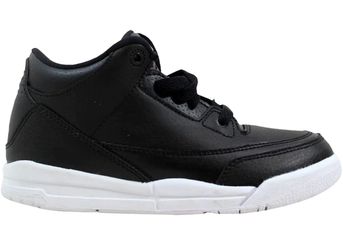 Air Jordan 3 Retro Black (PS)