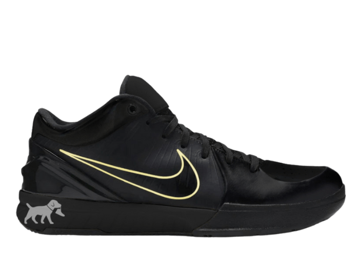 Nike Kobe 4 Protro Black Metallic Gold