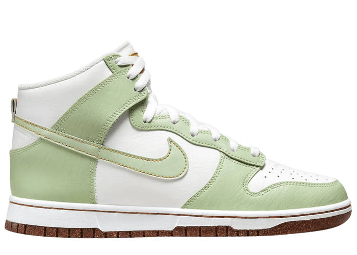 Nike Dunk High SE Inspected By Swoosh Honeydew