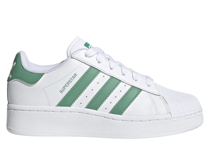adidas Superstar XLG White Green (W)