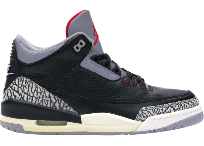 Jordan 3 Retro Black Cement (2001)