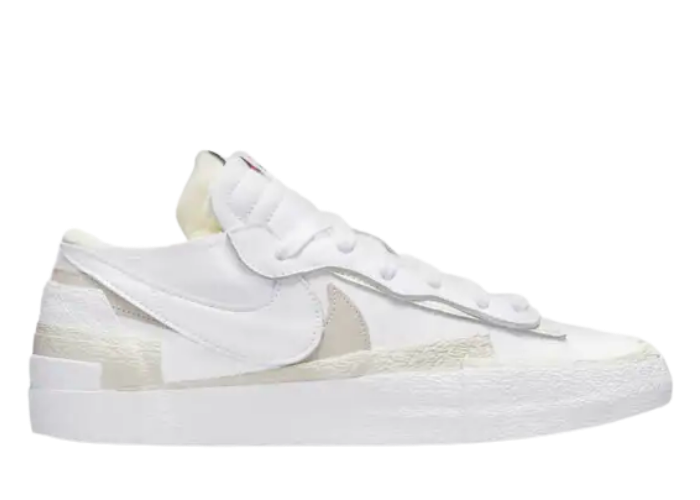 Nike Blazer Low sacai White Grey