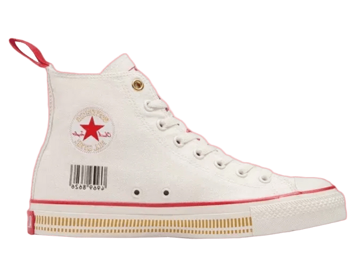 Converse All-Star R Hi Nissin Foods White Red