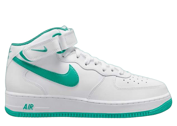 Nike Air Force 1 Mid White Clear Jade