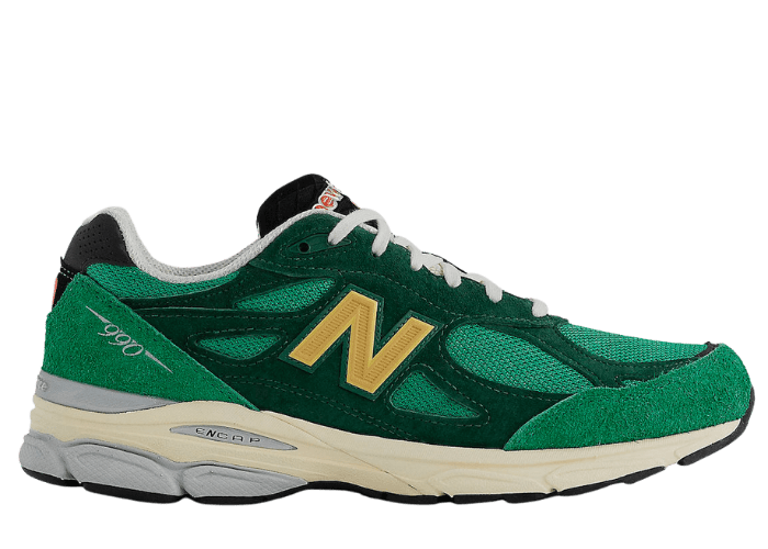 New Balance 990v3 Made In USA Green Yellow