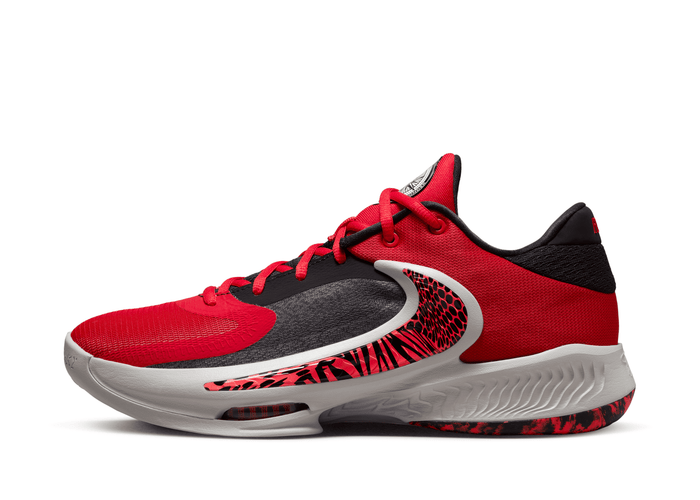 Nike Zoom Freak 4 "Safari" Basketball Shoes in Red