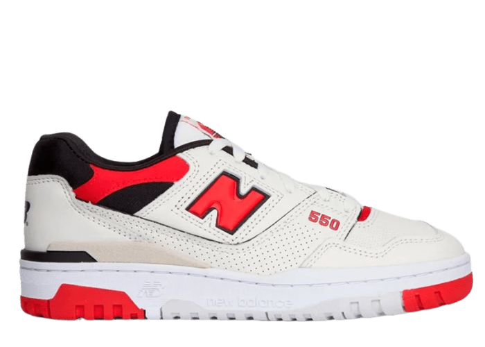New Balance 550 Off White Chile Red