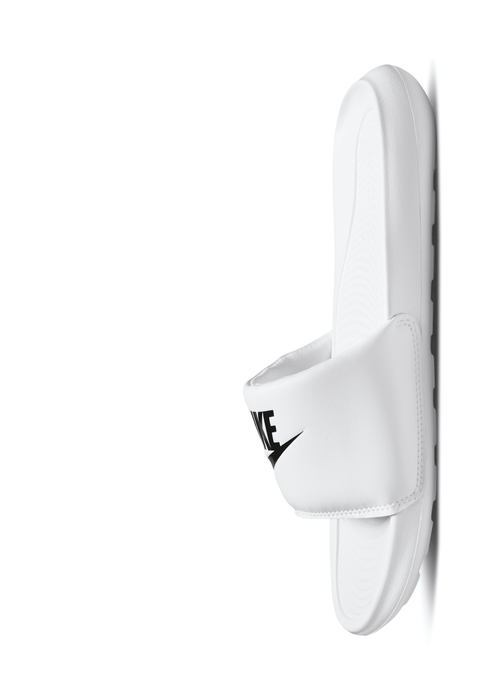 Nike Victori One Slides in White