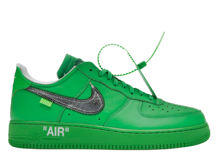 Nike Air Force 1 Low Off-White Light Green Spark BKM
