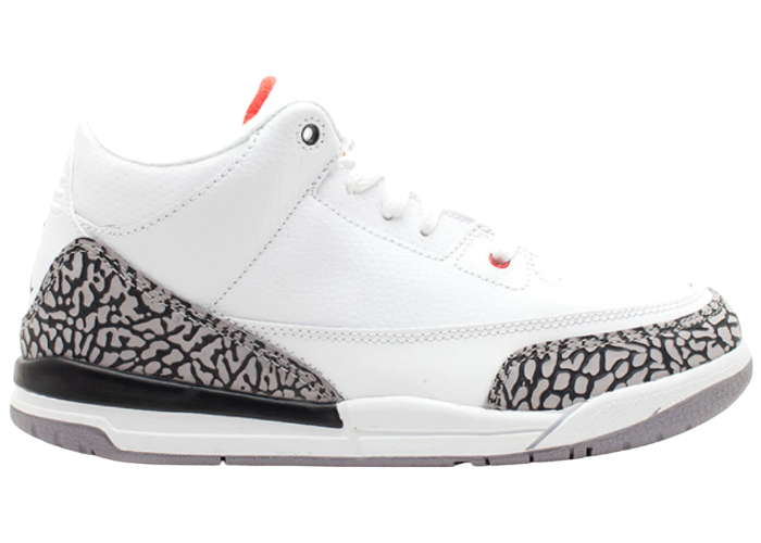 Air Jordan 3 Retro White Cement (2011) (PS)