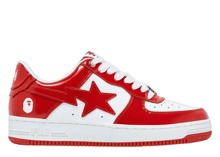 A Bathing Ape Bape Sta Patent Pack Red