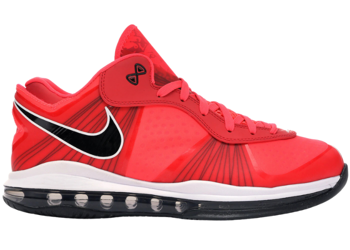 Nike LeBron 8 V/2 Low Solar Red