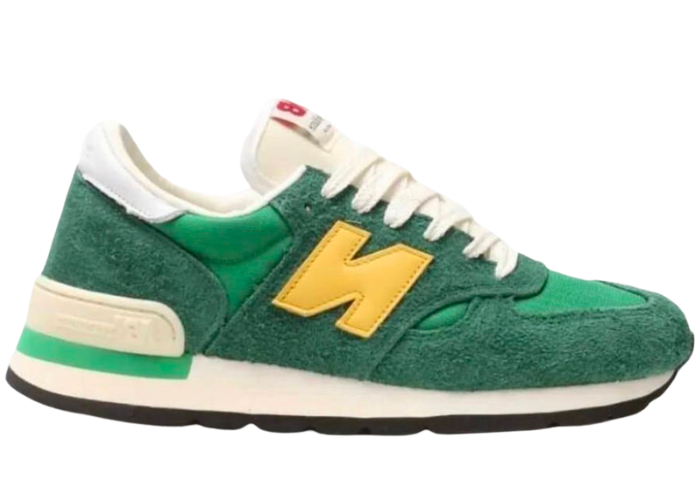 New Balance 990v1 Made In USA Green Yellow