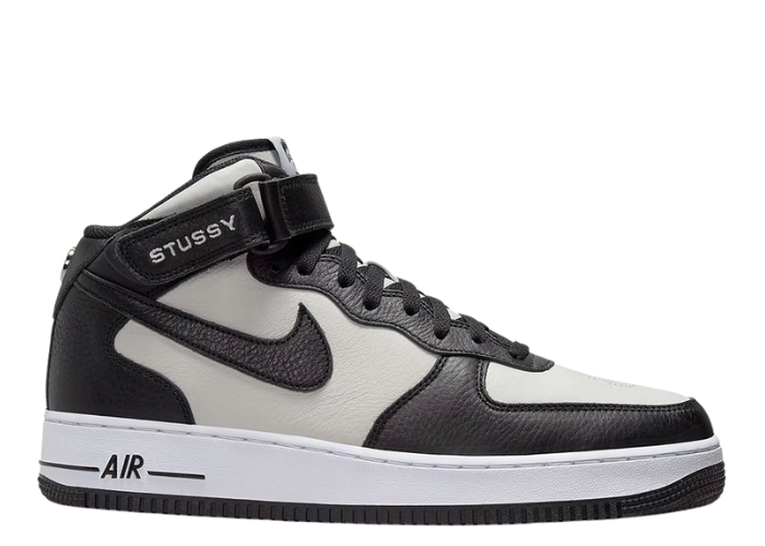 Nike Air Force 1 Mid Stussy Grey Black