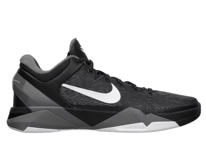 Nike Kobe 7 Black White Wolf Grey