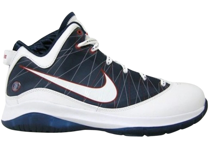 Nike LeBron 7 PS P.S. White/Navy