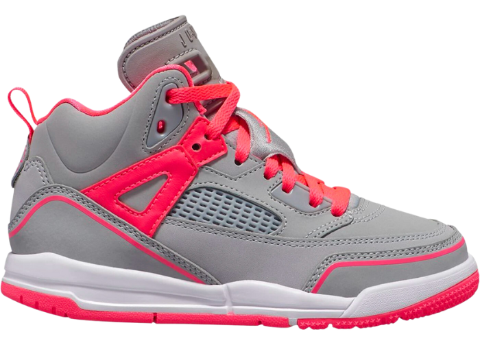 Air Jordan Spizike Wolf Grey Racer Pink (PS)