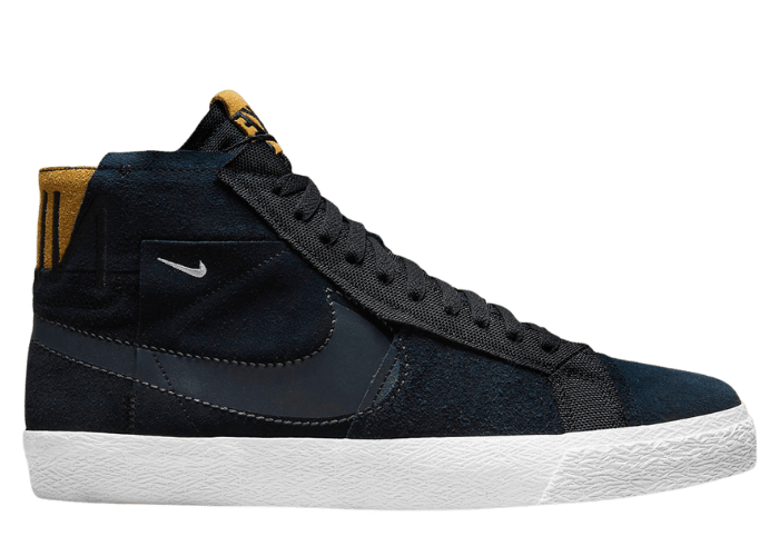 Nike SB Zoom Blazer Mid Patchwork Black