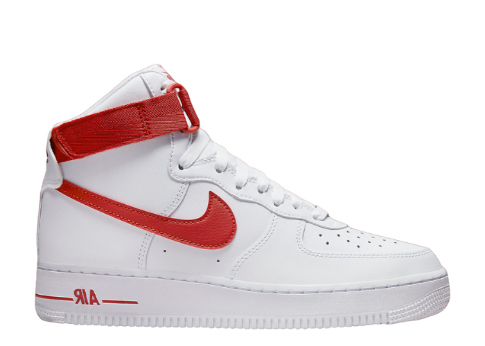 Nike Air Force 1 High White Gym Red (W)