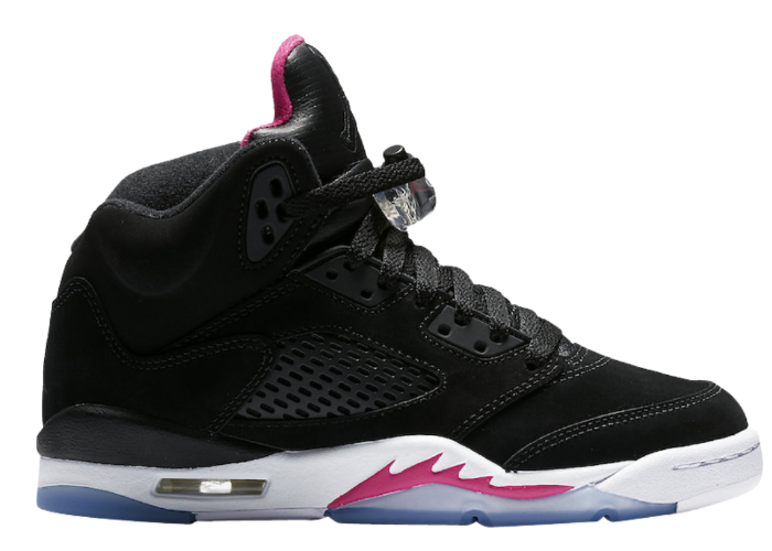 Jordan 5 Retro Black Deadly Pink (GS)
