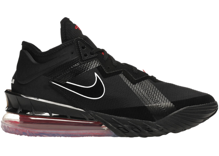 Nike LeBron 18 Low Black Red