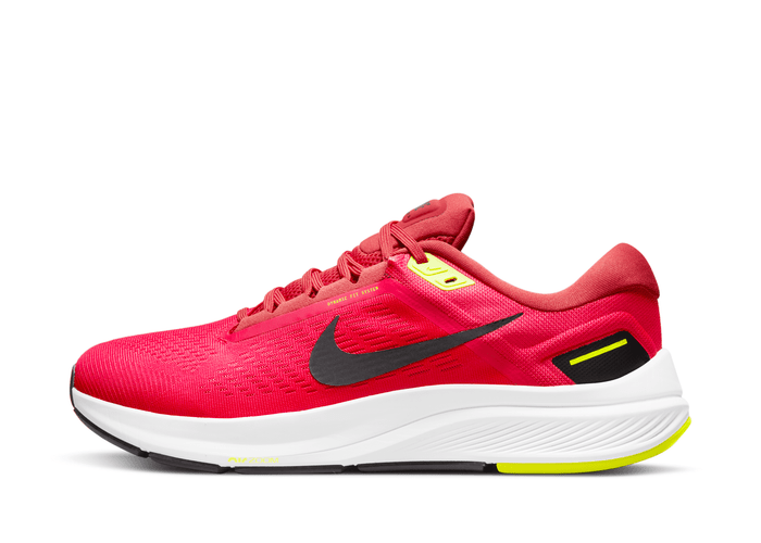 Nike Air Zoom Structure 24 Road Running Shoes in Red