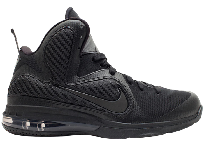 Nike LeBron 9 Triple Black