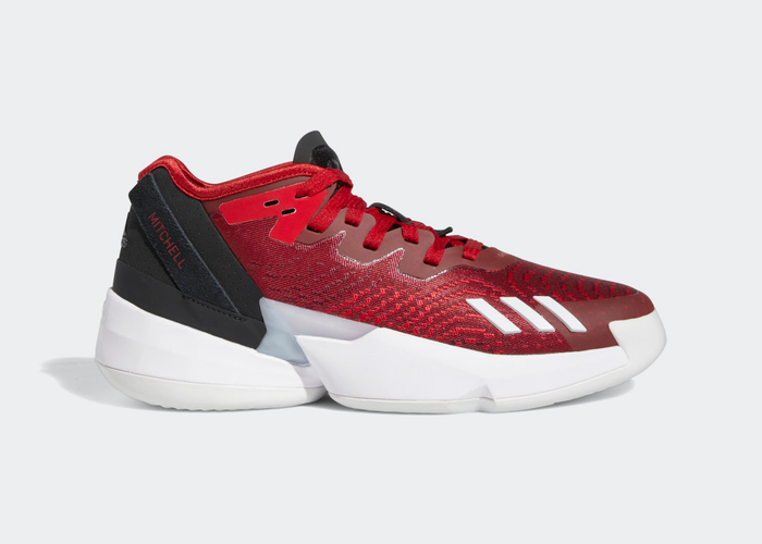 adidas D.O.N. Issue #4 Basketball Shoes Team Power Red M 15 / W 16 Unisex