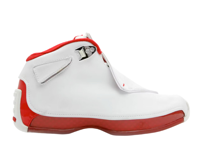 Air Jordan 18 OG White Red (GS)