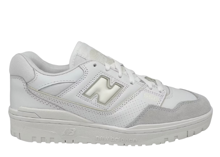 New Balance 550 White White Grey