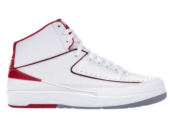 Jordan 2 Retro White Red (2014)