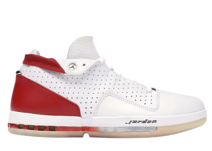 Air Jordan 16 OG Low White Red